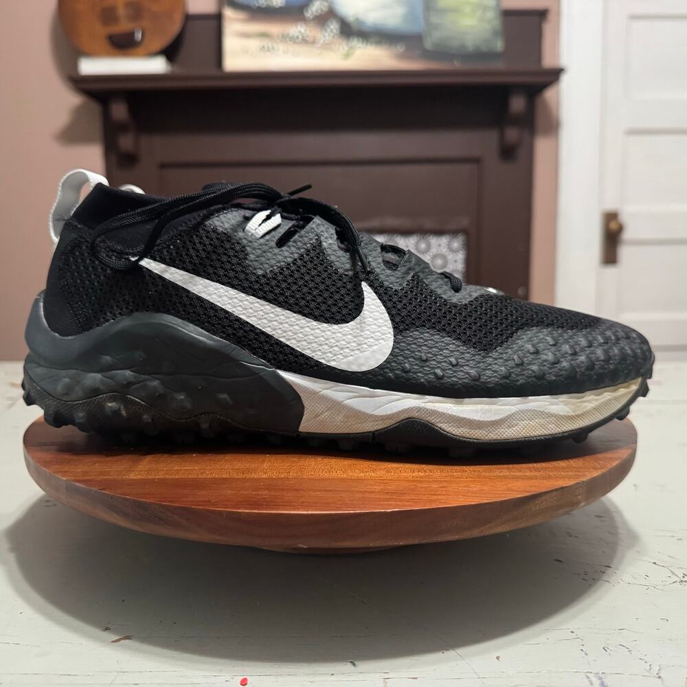Nike Wildhorse 7 Mens Size 11 Black Trail Running Shoes CZ1856-002